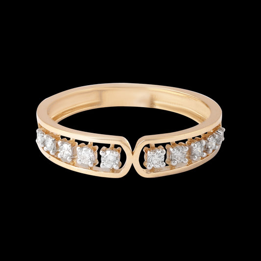 18 KT DIAMOND RING 1.652 Gms - MJ25RG496