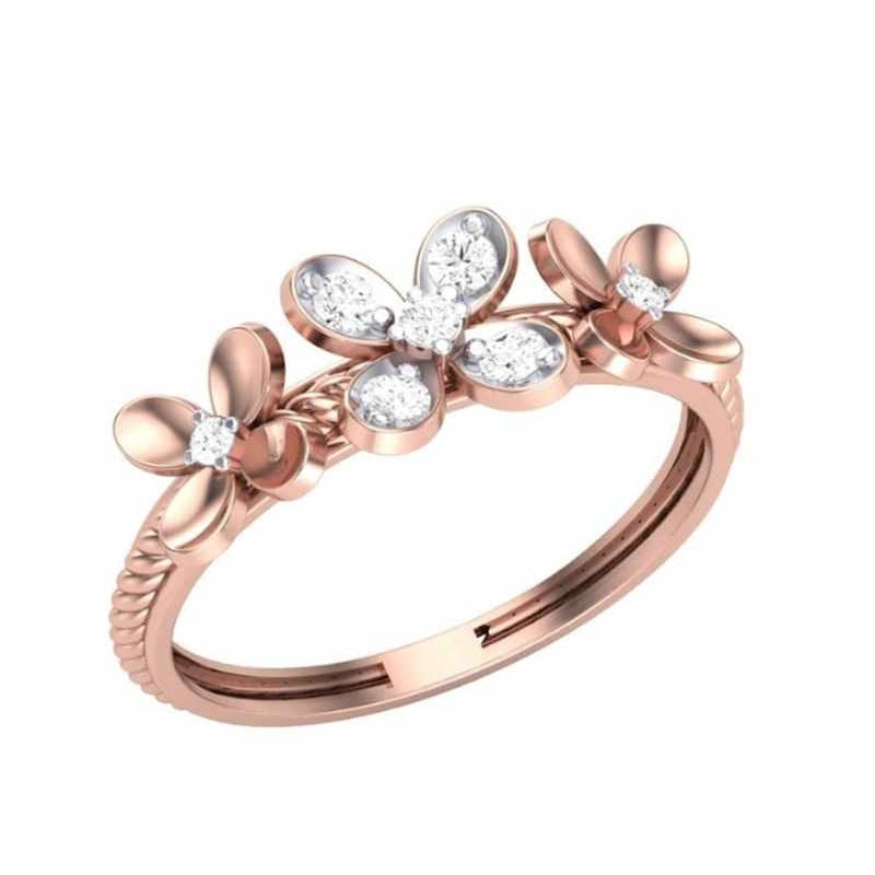 18 KT DIAMOND RING 1.9 Gms - MJ25RG135