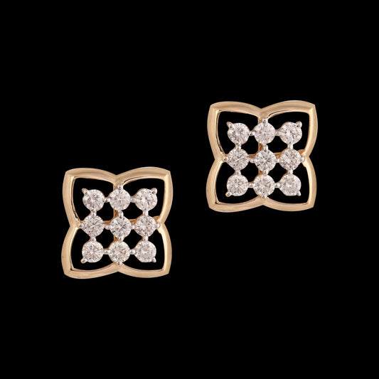 18 KT DIAMOND EARRING 2.934 Gms - MJ25ER39