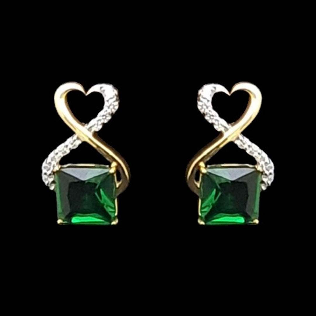18 KT DIAMOND EARRING 1.67 Gms - MJ25ER364