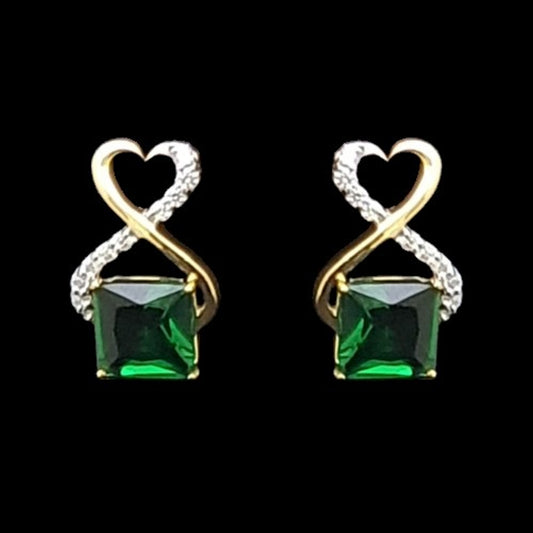 18 KT DIAMOND EARRING 1.67 Gms - MJ25ER364