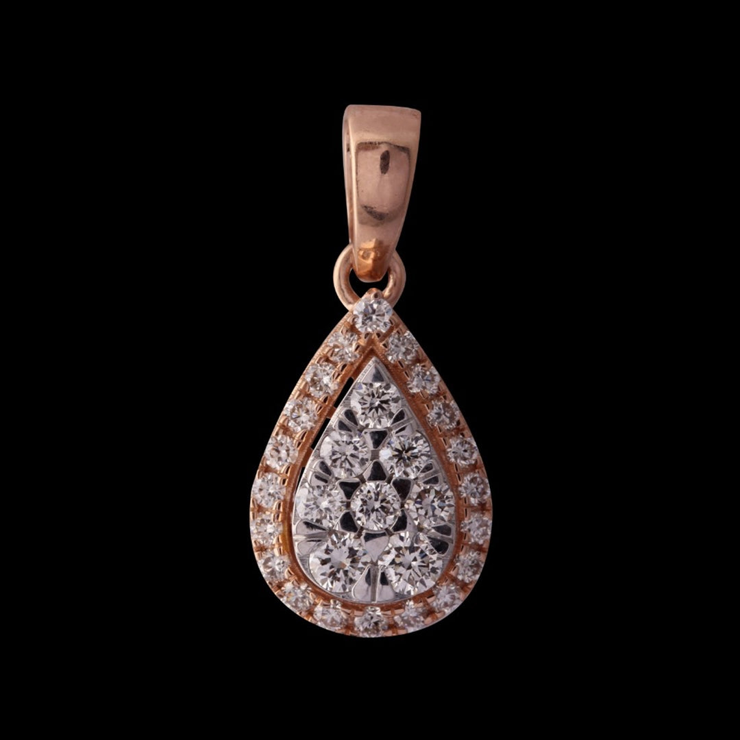 18 KT DIAMOND PENDANT 1.472 Gms - MJ25PD127
