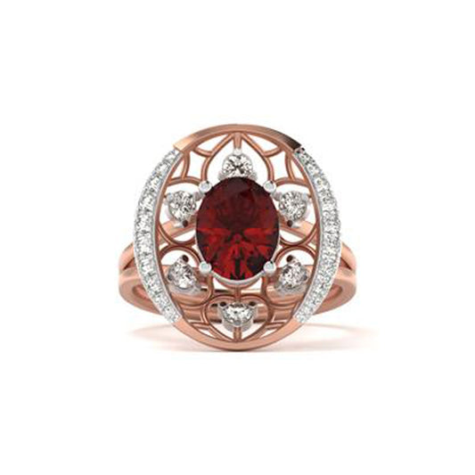 18 KT DIAMOND RING 4.758 Gms - MJ25RG447