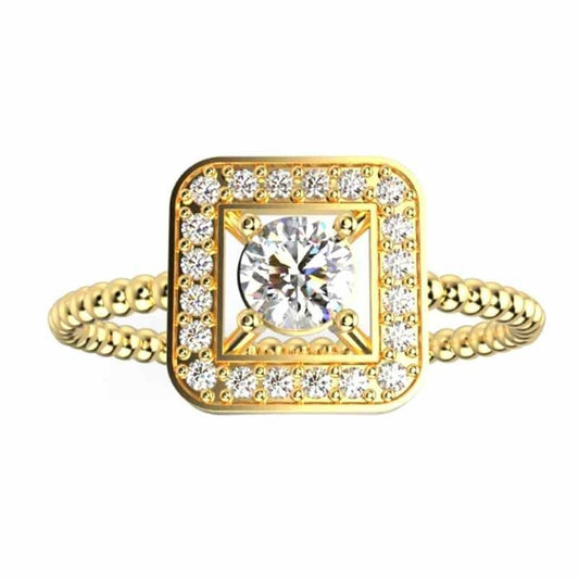 18 KT DIAMOND RING 1.9 Gms - MJ25RG309