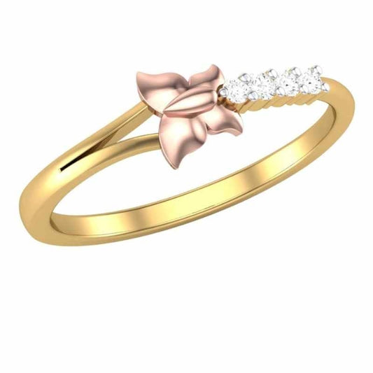 18 KT DIAMOND RING 2 Gms - MJ25RG327
