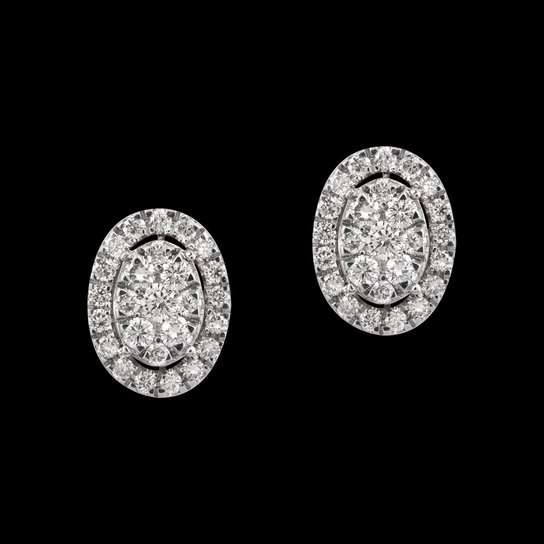 18 KT DIAMOND EARRING 1.838 Gms - MJ25ER19