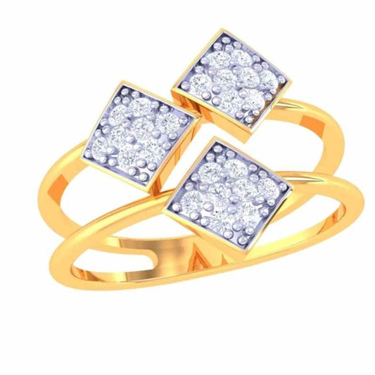 18 KT DIAMOND RING 3.2 Gms - MJ25RG165