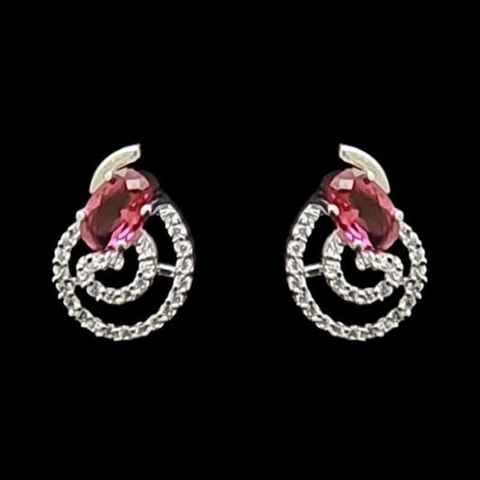 18 KT DIAMOND EARRING 1.75 Gms - MJ25ER351