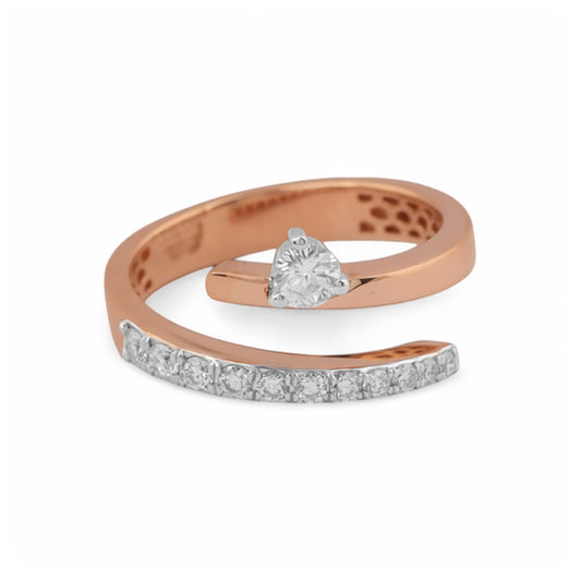 18 KT DIAMOND RING 2.818 Gms - MJ25RG556