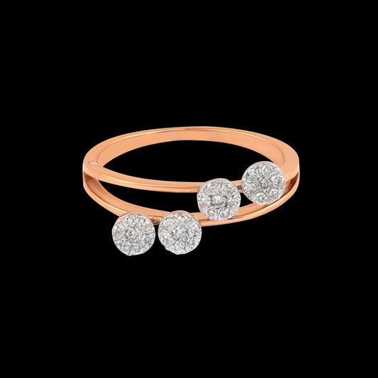 18 KT DIAMOND RING 2.874 Gms - MJ25RG521