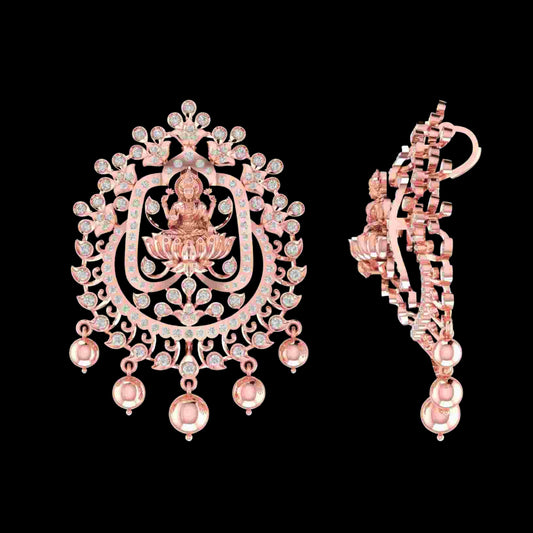 Diamond PENDANT With 15 Gms of 18 Kt Gold and 1.469 Cts of Certified Natural Diamonds Code: MJ26PND69