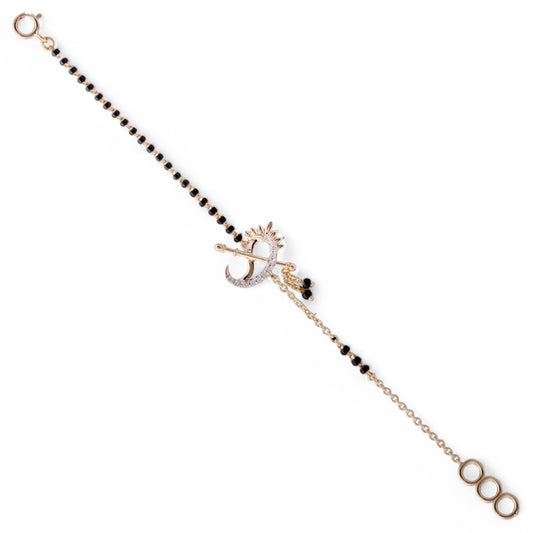 18 KT DIAMOND HAND MANGALSUTRA 2.574 Gms - MJ25MS90