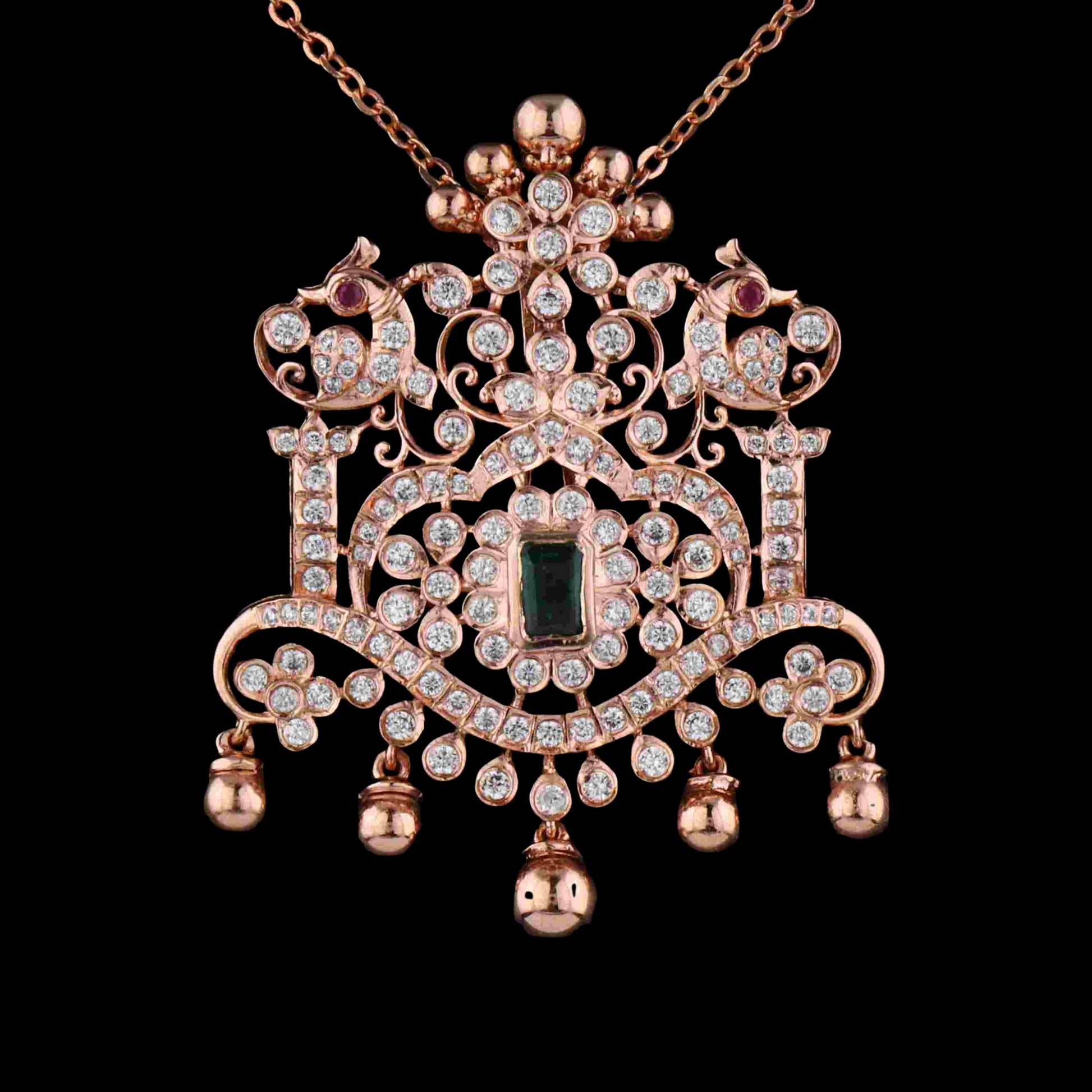 Diamond PENDANT With 15.87 Gms of 18 Kt Gold and 1.767 Cts of Certified Natural Diamonds Code: MJ26PND93