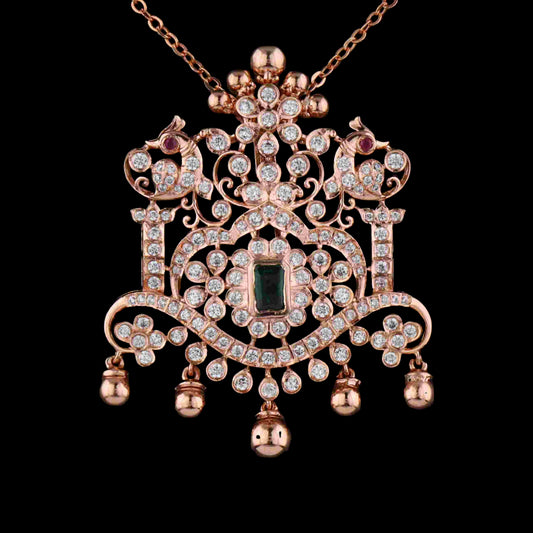 Diamond PENDANT With 15.87 Gms of 18 Kt Gold and 1.767 Cts of Certified Natural Diamonds Code: MJ26PND93