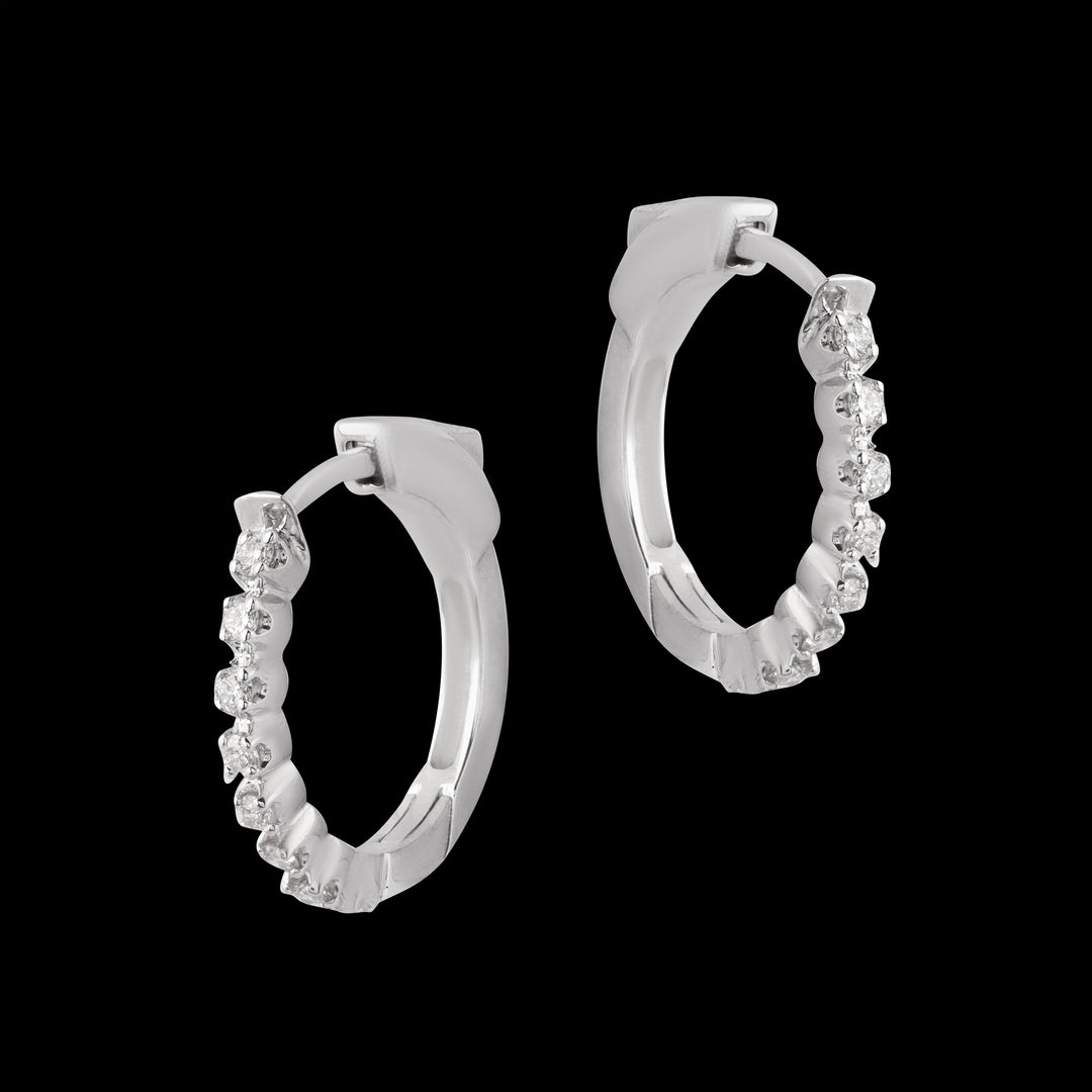18 KT DIAMOND EARRING 4.452 Gms - MJ25ER50