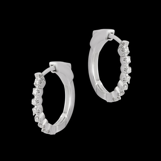 18 KT DIAMOND EARRING 4.452 Gms - MJ25ER50