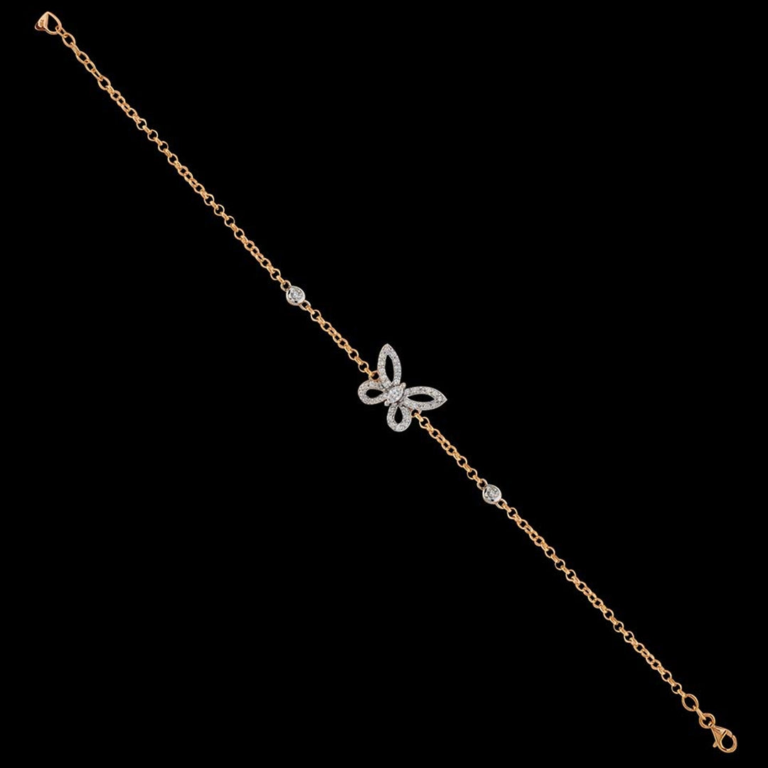 18 KT DIAMOND BRACELET 3.57 Gms - MJ25BR6