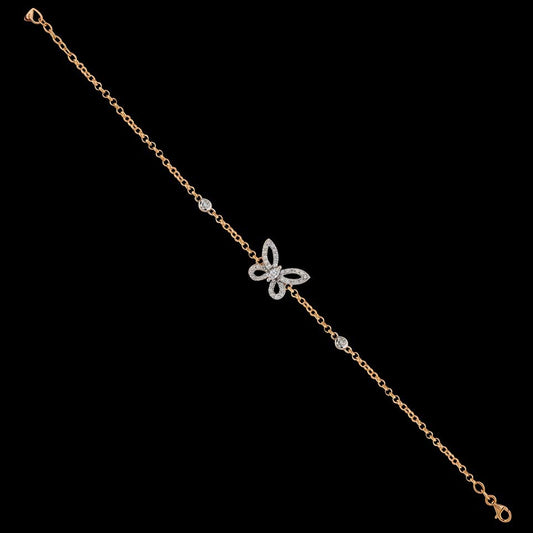 18 KT DIAMOND BRACELET 3.57 Gms - MJ25BR6
