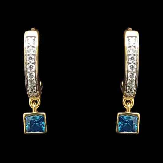 18 KT DIAMOND EARRING 3.34 Gms - MJ25ER342