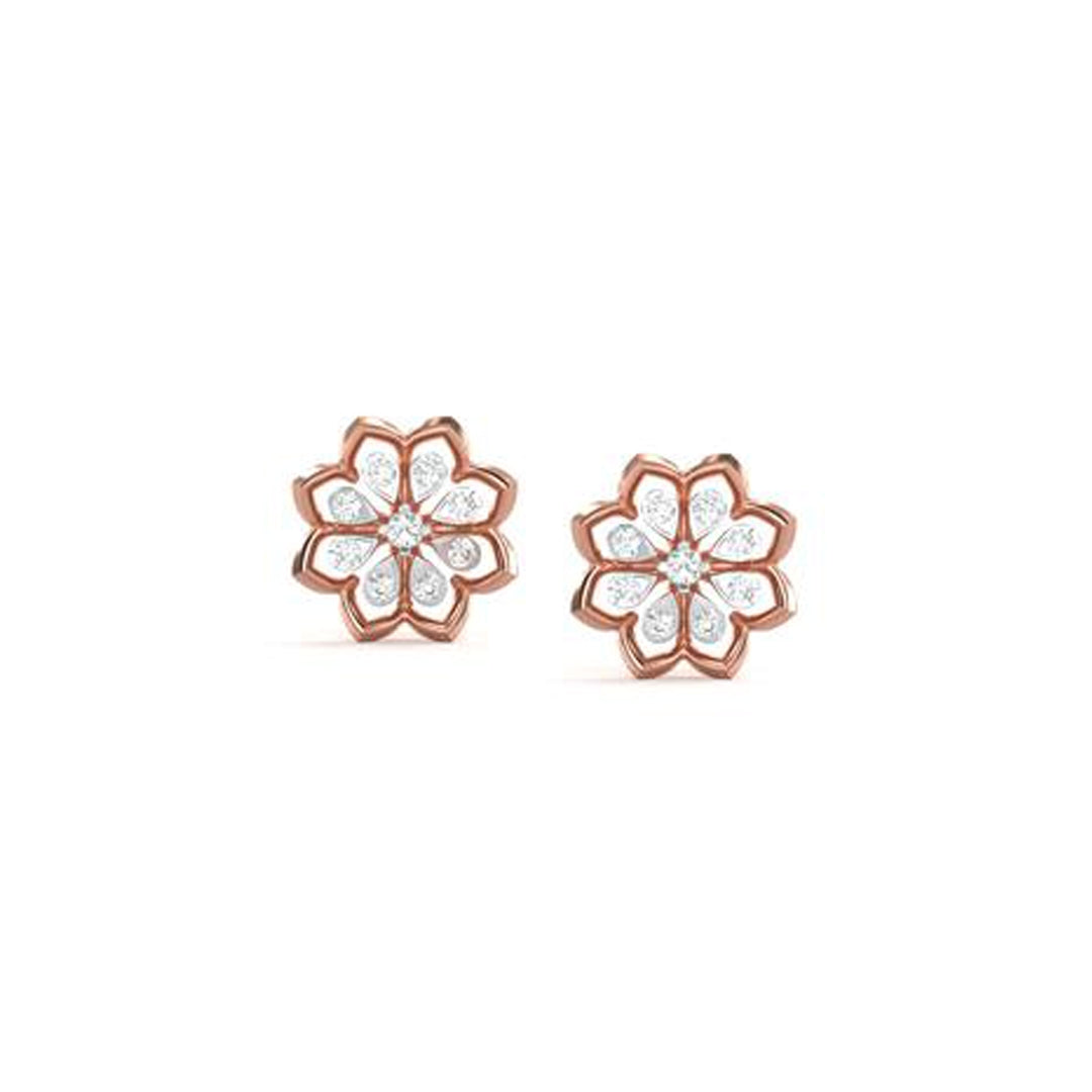 18 KT DIAMOND EARRING 2.779 Gms - MJ25ER27