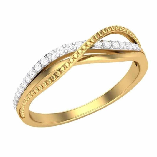 18 KT DIAMOND RING 1.8 Gms - MJ25RG141