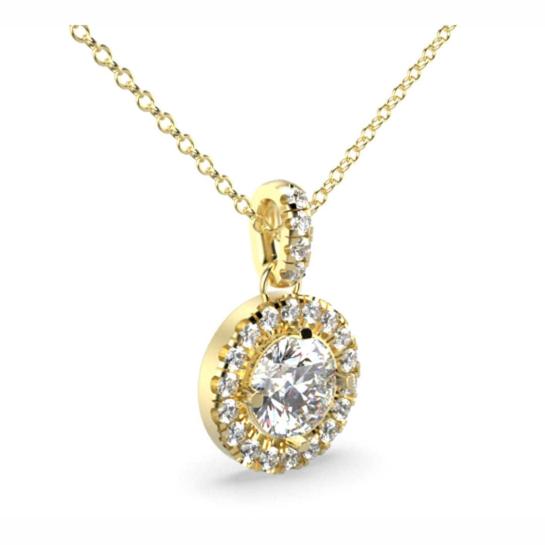 18 KT DIAMOND PENDANT 6 Gms - MJ25ER276