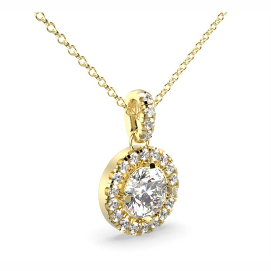 18 KT DIAMOND PENDANT 6 Gms - MJ25ER276