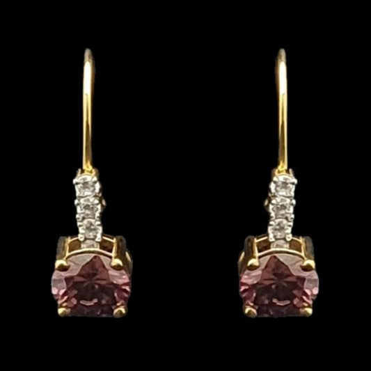 18 KT DIAMOND EARRING 2.58 Gms - MJ25ER180