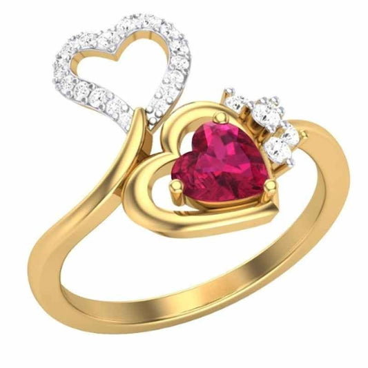 18 KT DIAMOND RING 2.3 Gms - MJ25RG153