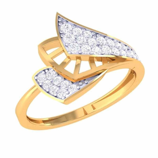 18 KT DIAMOND RING 2.8 Gms - MJ25RG142
