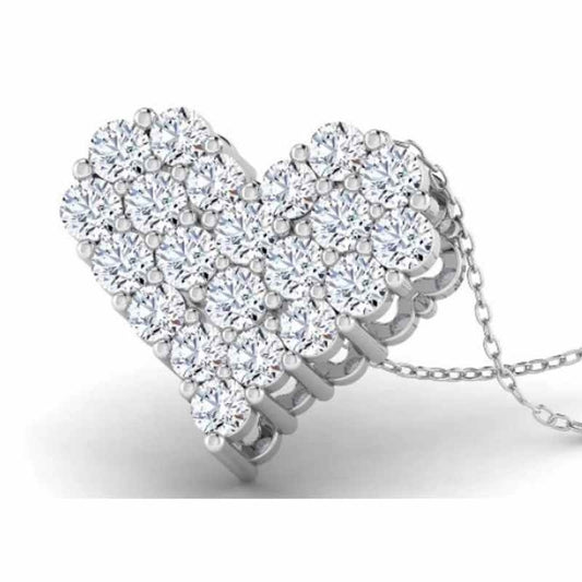 18 KT DIAMOND PENDANT 6.5 Gms - MJ25ER253