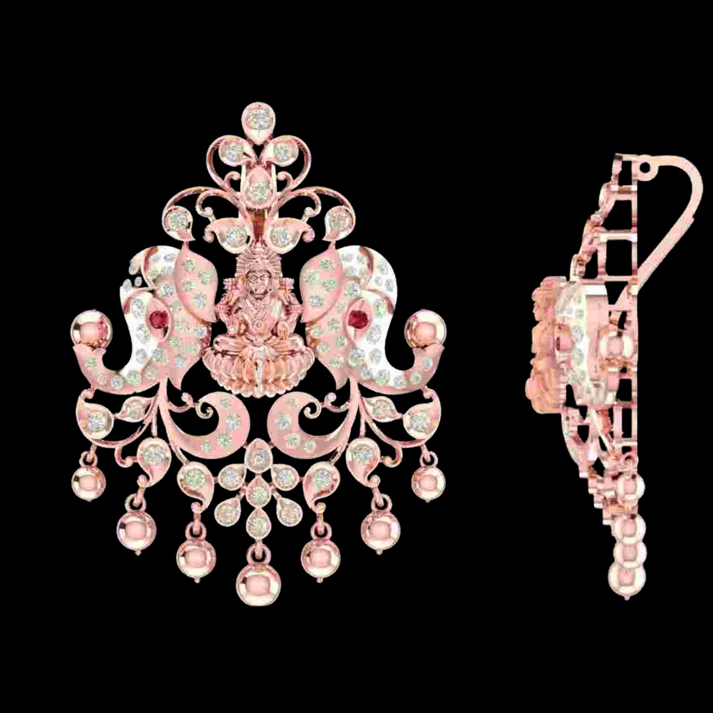 Diamond PENDANT With 13.698 Gms of 18 Kt Gold and 1.338 Cts of Certified Natural Diamonds Code: MJ26PND119