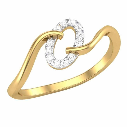 18 KT DIAMOND RING 1.8 Gms - MJ25RG325