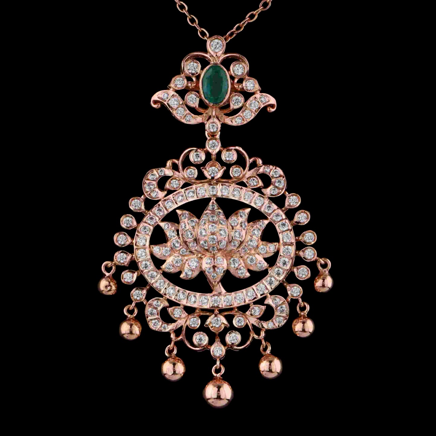 Diamond PENDANT With 16.236 Gms of 18 Kt Gold and 1.814 Cts of Certified Natural Diamonds Code: MJ26PND90