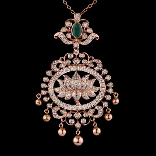 Diamond PENDANT With 16.236 Gms of 18 Kt Gold and 1.814 Cts of Certified Natural Diamonds Code: MJ26PND90