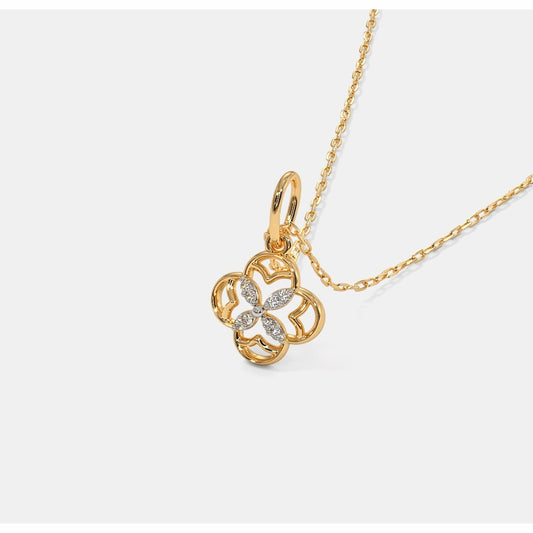 18 KT DIAMOND PENDANT 4.5 Gms - MJ25PD279