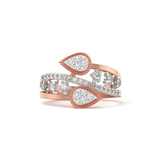 18 KT DIAMOND RING 4.706 Gms - MJ25RG446