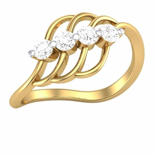 18 KT DIAMOND RING 2.2 Gms - MJ25RG134