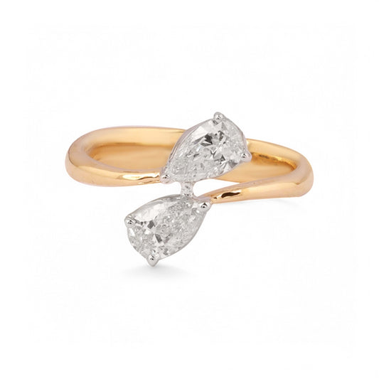 18 KT DIAMOND RING 4.24 Gms - MJ25RG534