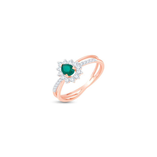 18 KT DIAMOND RING 2.45 Gms - MJ25RG443