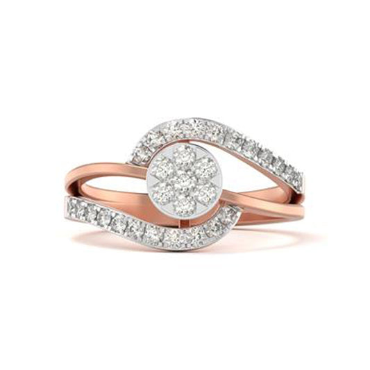 18 KT DIAMOND RING 3.447 Gms - MJ25RG469