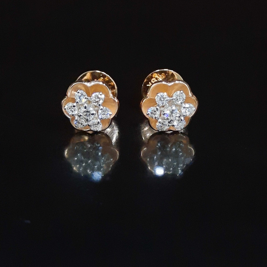 18 KT DIAMOND EARRING 2.972 Gms - MJ25ER32