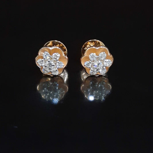 18 KT DIAMOND EARRING 2.972 Gms - MJ25ER32