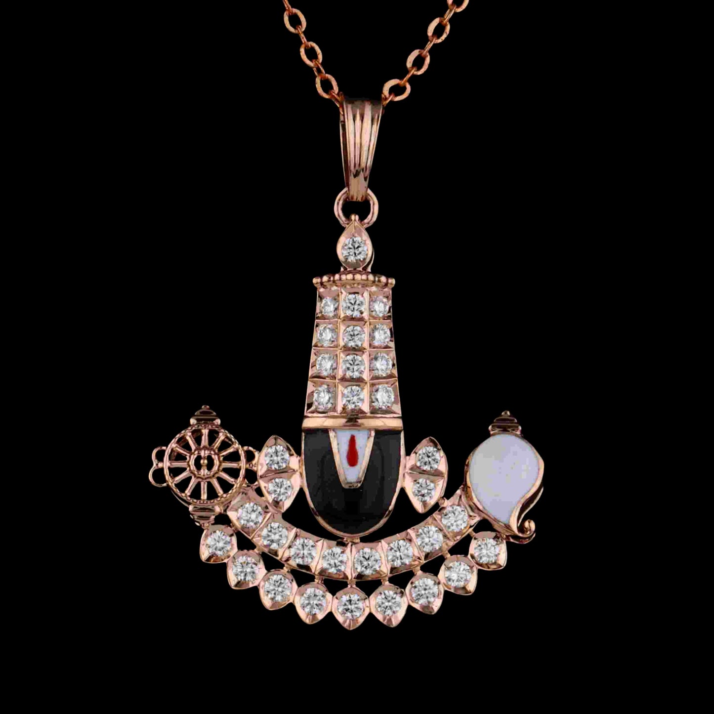 Diamond PENDANT With 6.93 Gms of 18 Kt Gold and 0.876 Cts of Certified Natural Diamonds Code: MJ26PND45