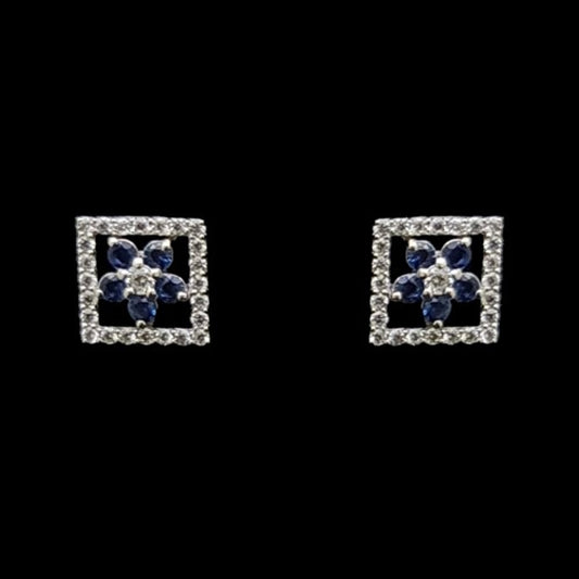18 KT DIAMOND EARRING 2.79 Gms - MJ25ER187