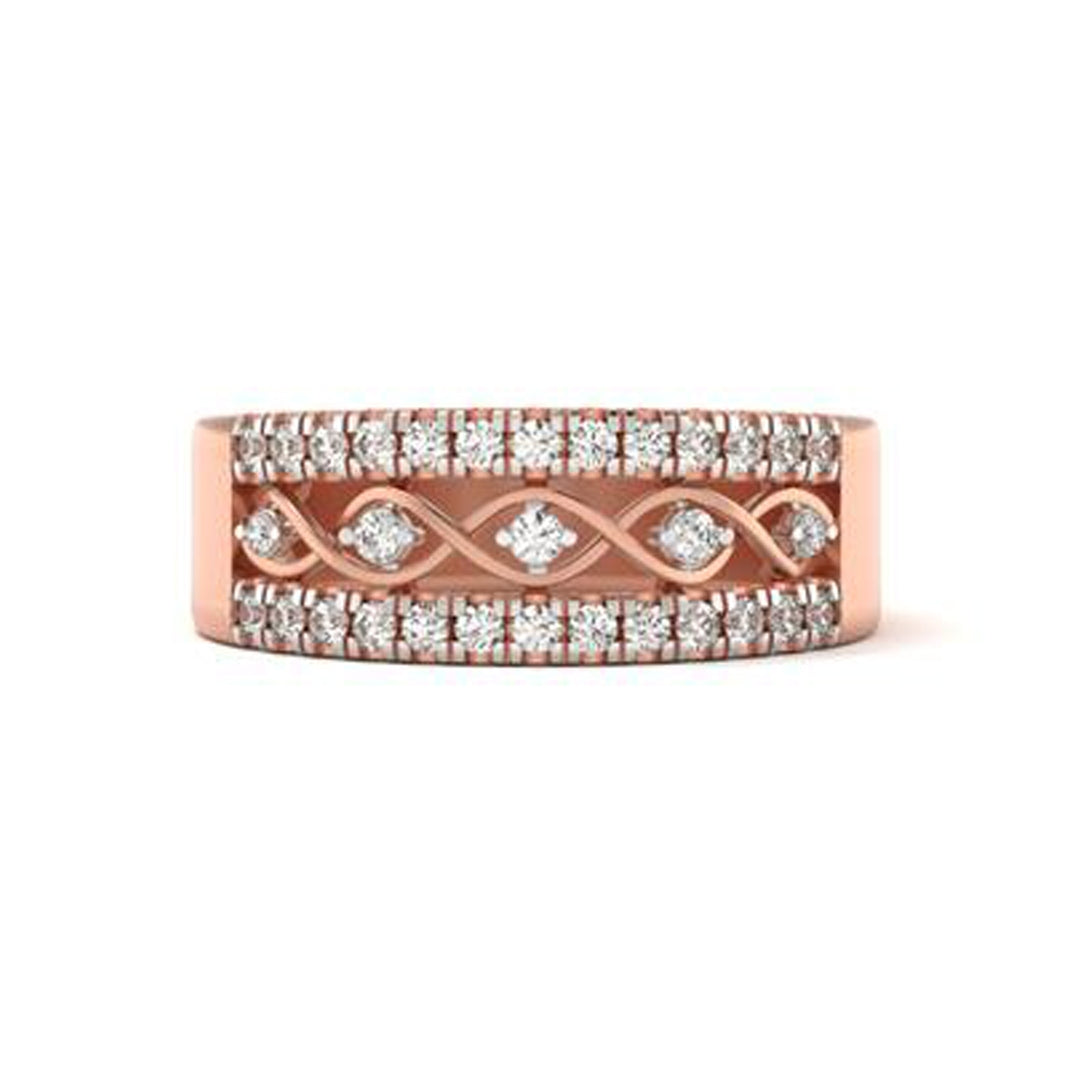 18 KT DIAMOND RING 3.958 Gms - MJ25RG459