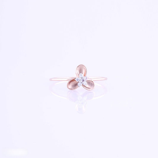 Diamond RING With 1.19 Gms of 18 Kt Gold and 0.06 Cts of Certified Natural Diamonds Code: MJ26RG648