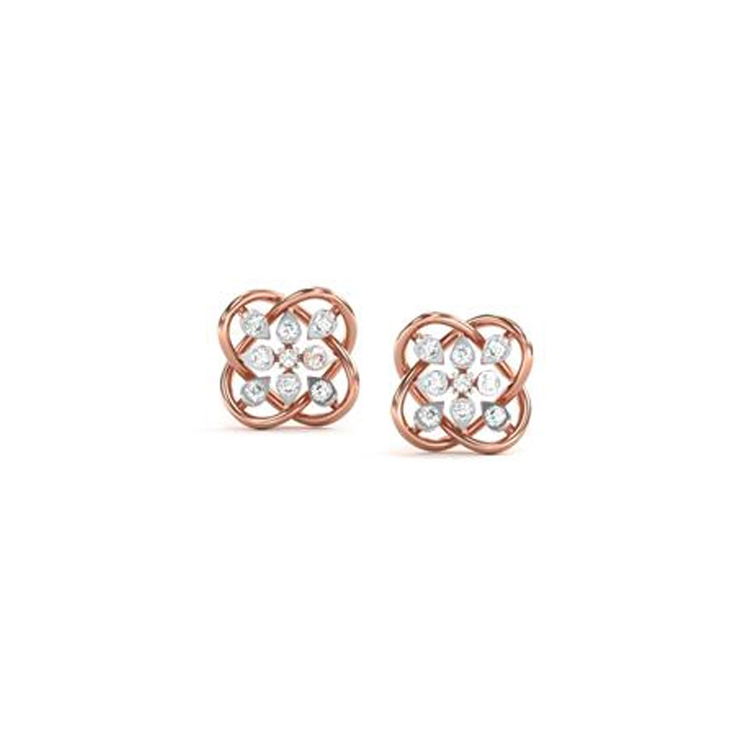 18 KT DIAMOND EARRING 2.788 Gms - MJ25ER28