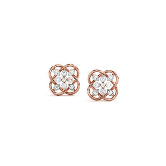 18 KT DIAMOND EARRING 2.788 Gms - MJ25ER28