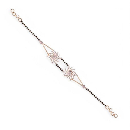 18 KT DIAMOND HAND MANGALSUTRA 6.298 Gms - MJ25MS97